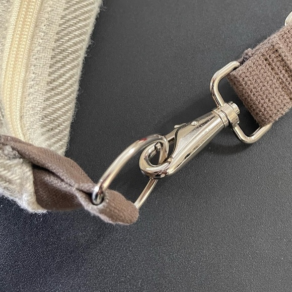 Faribault Woolen Mill Company Duffle Weekender Bag Olive Cream - Picture 8 of 8